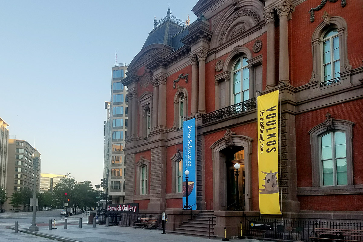 Michael Galmer's opening reception at Renwick Gallery.
