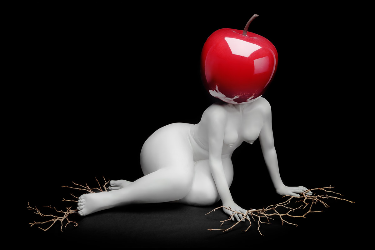 'Cherry from Root' sculpture designed by Michael Galmer.